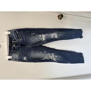 Judy Blue Boyfriend Fit Distressed Jeans Size 3/26